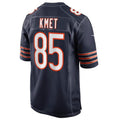 Crovyle C.Bears #85 Cole Kmet Navy Player Game Jersey American Stitched Jersey