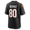 Crovyle C.Bengals #80 Andrei Iosivas Black Team Game Stitched Jerseys