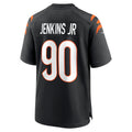 Crovyle C.Bengals #90 Kris Jenkins Jr Player Black Home Game Stitched Jerseys