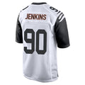 Crovyle C.Bengals #90 Kris Jenkins Jr Player White Alternate Home Game Stitched Jerseys
