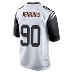 Crovyle C.Bengals #90 Kris Jenkins Jr Player White Alternate Home Game Stitched Jerseys