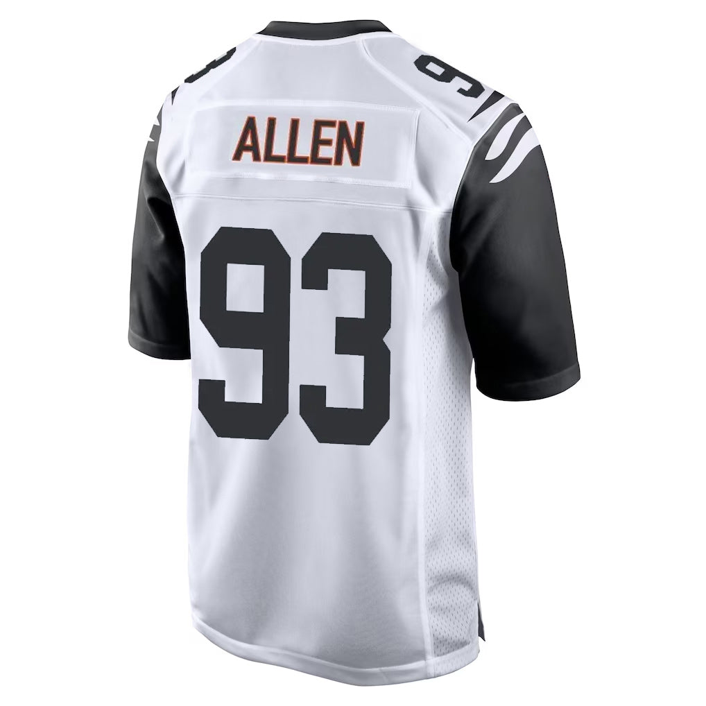Crovyle C.Bengals #93 Jonathan Allen Player White Alternate Home Game Stitched Jerseys