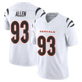 Crovyle C.Bengals #93 Jonathan Allen Player White Vapor F.U.S.E. Limited Home Game Stitched Jerseys