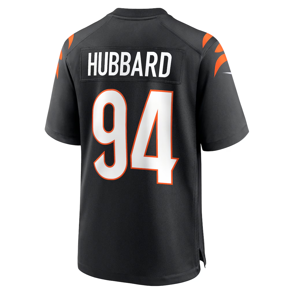 Crovyle C.Bengals #94 Sam Hubbard Black Player Game Stitched Jerseys