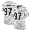 Crovyle C.Bengals #97 Dexter Lawrence II Player Arctic Camo Salute to Service Limited Stitched Jerseys