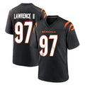 Crovyle C.Bengals #97 Dexter Lawrence II Player Black Home Game Stitched Jerseys