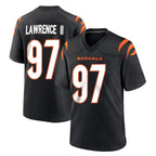 Crovyle C.Bengals #97 Dexter Lawrence II Player Black Home Game Stitched Jerseys