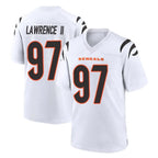 Crovyle C.Bengals #97 Dexter Lawrence II Player White Home Game Stitched Jerseys