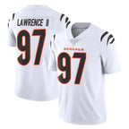 Crovyle C.Bengals #97 Dexter Lawrence II Player White Vapor Untouchable Limited Home Game Stitched Jerseys