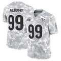 Crovyle C.Bengals #99 Myles Murphy Player Arctic Camo Salute to Service Limited Stitched Jerseys
