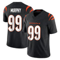 Crovyle C.Bengals #99 Myles Murphy Player Black Vapor F.U.S.E. Limited Home Game Stitched Jerseys