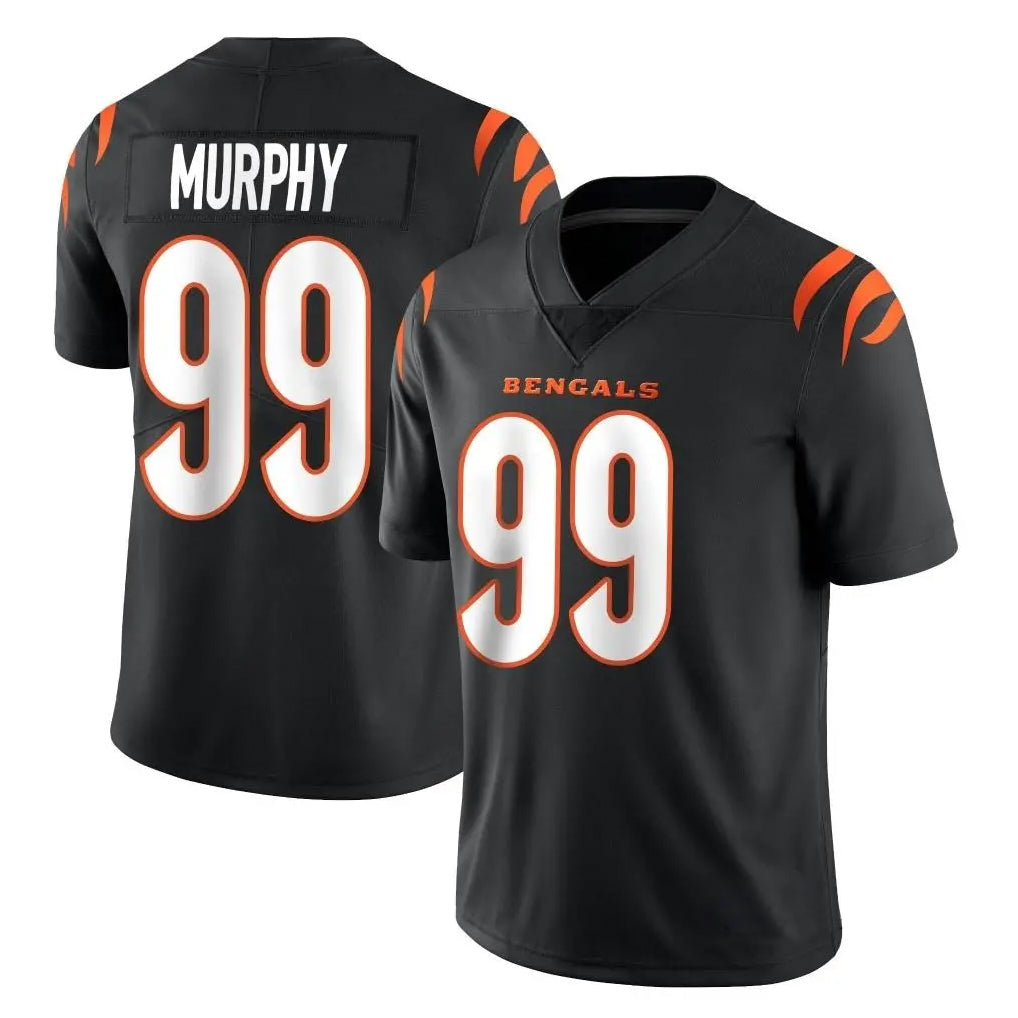 Crovyle C.Bengals #99 Myles Murphy Player Black Vapor Untouchable Limited Home Game Stitched Jerseys