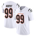 Crovyle C.Bengals #99 Myles Murphy Player White Vapor Untouchable Limited Home Game Stitched Jerseys