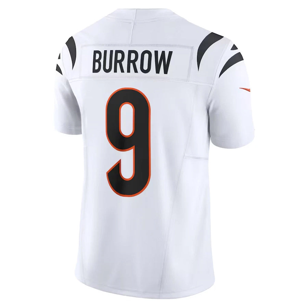 Crovyle C.Bengals #9 Joe Burrow Player White Vapor F.U.S.E. Limited Stitched Jerseys