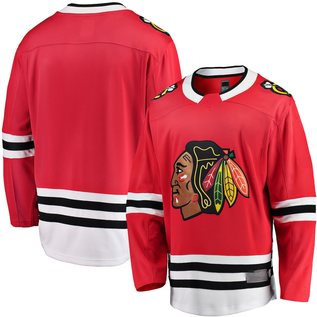 Crovyle C.Blackhawks Red Breakaway Home Jerseys