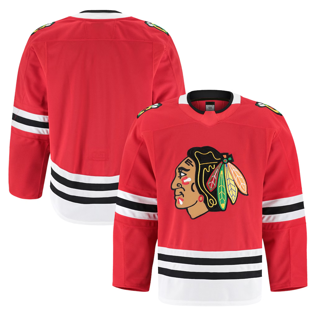 Crovyle C.Blackhawks Red Home Authentic Pro Jerseys