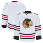 Crovyle C.Blackhawks White Away Authentic Pro Jerseys