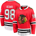 Crovyle C.Blackhawks #98 Connor Bedard Red Home Breakaway Player Jerseys