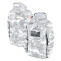 Crovyle C.Browns Arctic Camo Salute to Service Hoodies Limited Game Blank Player Stitched Jerseys