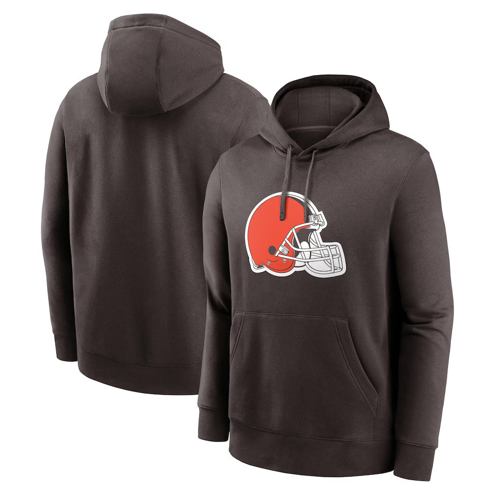 Crovyle C.Browns Brown Primetime Logo Hoodie Blank Player Limited Stitched Jerseys