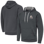 Crovyle C.Browns Gray Brushed Carbon Pullover Hoodie Blank Player Limited Stitched Jerseys
