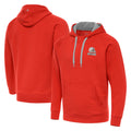 Crovyle C.Browns Orange Brushed Carbon Pullover Hoodie Blank Player Limited Stitched Jerseys