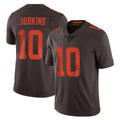 Crovyle C.Browns #10 Quinshon Judkins Player Browns Color Rush Limited Home Game Stitched Jerseys