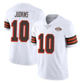 Crovyle C.Browns #10 Quinshon Judkins Player White Limited  Vapor 1946 Collection Alternate Game Stitched Jerseys