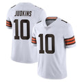 Crovyle C.Browns #10 Quinshon Judkins Player White Vapor Untouchable Limited Home Game Stitched Jerseys