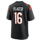 Crovyle C.Bengals #16 Bengals Joe Flacco Black Team Game Stitched Jerseys