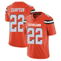 Crovyle C.Browns #22 Dylan Sampson Player Orange Alternate Vapor Untouchable Limited Home Game Stitched Jerseys