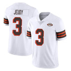 Crovyle C.Browns #3 Jerry Jeudy Player White Limited  Vapor 1946 Collection Alternate Game Stitched Jerseys