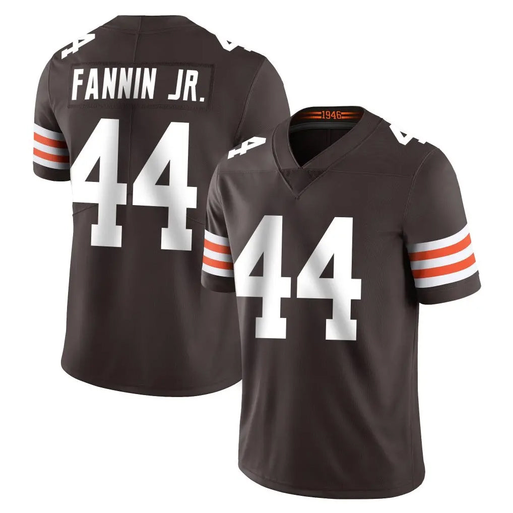 Crovyle C.Browns #44 Harold Fannin Jr. Player Brown Color Vapor Untouchable Limited Home Game Stitched Jerseys