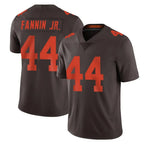 Crovyle C.Browns #44 Harold Fannin Jr. Player Browns Color Rush Limited Home Game Stitched Jerseys