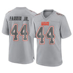 Crovyle C.Browns #44 Harold Fannin Jr. Player Gray Atmosphere Fashion Game Stitched Jerseys