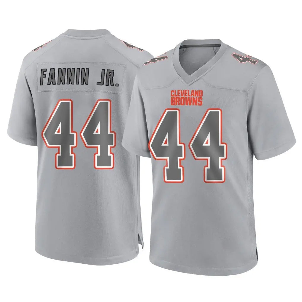 Crovyle C.Browns #44 Harold Fannin Jr. Player Gray Atmosphere Fashion Game Stitched Jerseys