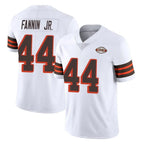 Crovyle C.Browns #44 Harold Fannin Jr. Player White Limited  Vapor 1946 Collection Alternate Game Stitched Jerseys