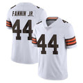 Crovyle C.Browns #44 Harold Fannin Jr. Player White Vapor Untouchable Limited Home Game Stitched Jerseys