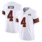 Crovyle C.Browns #4 Deshaun Watson Player White Limited  Vapor 1946 Collection Alternate Game Stitched Jerseys