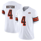 Crovyle C.Browns #4 Deshaun Watson Player White Limited Vapor F.U.S.E. Alternate Game Stitched Jerseys