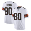 Crovyle C.Browns #80 Jamari Thrash Player White Vapor Untouchable Limited Home Game Stitched Jerseys