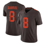 Crovyle C.Browns #8 Dillon Gabriel Player Brown Limited Vapor F.U.S.E. Alternate Game Stitched Jerseys