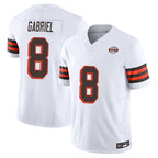 Crovyle C.Browns #8 Dillon Gabriel Player White Limited Vapor F.U.S.E. Alternate Game Stitched Jerseys
