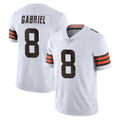 Crovyle C.Browns #8 Dillon Gabriel Player White Vapor Untouchable Limited Home Game Stitched Jerseys