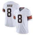 Crovyle C.Browns #8 Jared Verse Player White Vapor F.U.S.E. Limited Home Game Stitched Jerseys