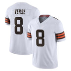 Crovyle C.Browns #8 Jared Verse Player White Vapor F.U.S.E. Limited Home Game Stitched Jerseys