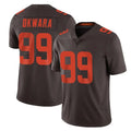 Crovyle C.Browns #99 Julian Okwara Player Browns Color Rush Limited Home Game Stitched Jerseys