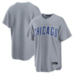 Crovyle C.Cubs Gray Game Home Blank Player Stitched Jerseys