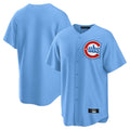 Crovyle C.Cubs Light Blue Home Game Blank Player Stitched Jerseys