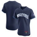 Crovyle C.Cubs Navy City Connect Limited Elite Home Game Blank Player Stitched Jerseys